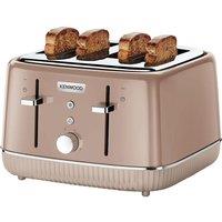 KENWOOD Elegancy TFP10.A0BW 4-Slice Toaster - Mocha