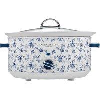 LAURA ASHLEY VQSLWC6LLACRUK Slow Cooker - China Rose, White