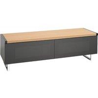 AVF Panorama PM120LOGO 1200 mm Reversible Top TV Stand - Light Oak or Grey Oak, Black,Brown