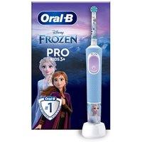 ORAL B Vitality Pro Kids Electric Toothbrush - Disney Frozen, Blue,White
