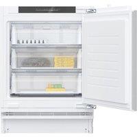 NEFF N 50 GU7212FE0G Integrated Undercounter Freezer - Fixed Hinge, White