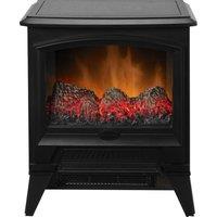 DIMPLEX Casper CAS20E Electric Stove Fireplace - Matte Black, Black