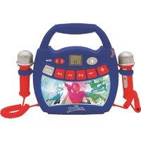 LEXIBOOK Spider-Man Portable Karaoke Digital Player - Red & Blue, Blue,Red
