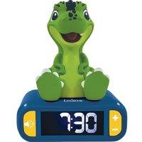 LEXIBOOK RL800DINO Nightlight Alarm Clock - Dinosaur, Green,Blue