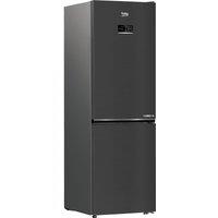 BEKO Pro HarvestFresh CNG6686VPZ 60/40 Fridge Freezer - Black Steel, Black