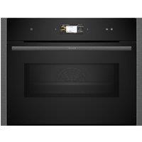 NEFF N90 C24MS71G0B Built-in Combination Microwave - Graphite, Silver/Grey
