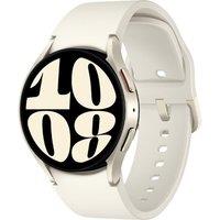 SAMSUNG Galaxy Watch6 BT with Bixby - Cream, 40 mm, White