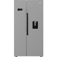 BEKO Pro HarvestFresh ASD2442VPS American-Style Fridge Freezer - Stainless Steel, Stainless Steel