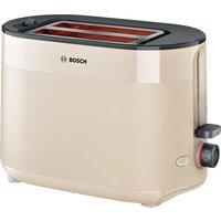 BOSCH MyMoments TAT2M127GB 2-Slice Toaster - Cream