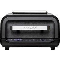 DAEWOO SDA2479GE 8-in-1 Grill and Air Fryer - Black, Black