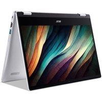 ACER Spin 314 14" 2 in 1 Chromebook - IntelCeleron, 128 GB eMMC, Silver, Silver/Grey