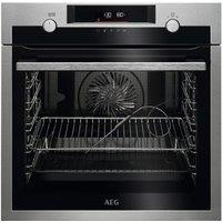 AEG SteamBake BPE556060M Electric Pyrolytic Steam Oven - Stainless Steel, Stainless Steel