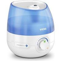VICKS Mini CoolMist Aromatherapy Diffuser & Humidifier - White & Blue, White,Blue
