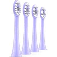 ORDO Sonic Replacement Toothbrush Head - Pack of 4, Pearl Violet, Purple