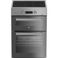 BEKO BDI6C55FM 60 cm Electric Induction Cooker - Silver, Silver/Grey