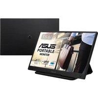 ASUS ZenScreen MB166C Full HD 15.6" IPS LED Portable Monitor - Black, Black