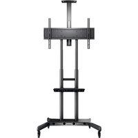 MULTIBRACKETS M Public Floorstand Basic 180 850 mm TV Stand with Bracket - Black, Black