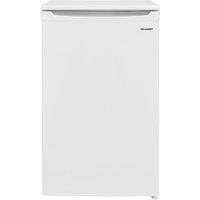 SHARP SJ-UE080M4W-EN Undercounter Fridge - White, White