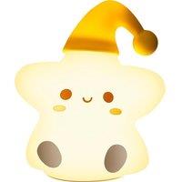 GROOV-E Cuties Ezra Star Kids Night Light - Multicolour