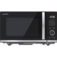 SHARP Quality Series YC-QG204AU-B Microwave with Grill - Black, Black