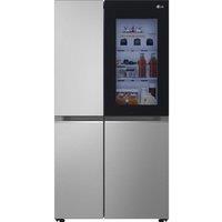 LG InstaView GSVV80PYLL American-Style Smart Fridge Freezer - Grey, Silver/Grey