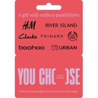 YOU CHOOSE Fashion & Beauty Digital Gift Card - £15