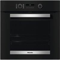 MIELE H2465B Electric Smart Oven - Obsidian Black, Black