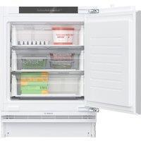 BOSCH Series 4 GUN21VFE0G Integrated Undercounter Freezer - Fixed Hinge, White