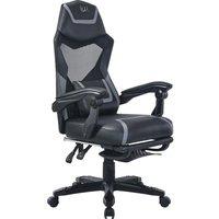 ADX Ergonomic Y 24 Gaming Chair - Black & Grey, Black,Silver/Grey