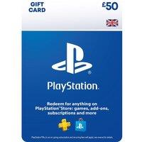 PLAYSTATION Gift Card - £50