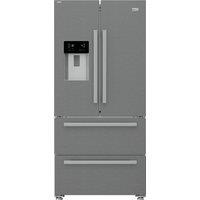 BEKO Pro HarvestFresh GNE460520DVPX Fridge Freezer - Brushed Steel, Brushed Steel