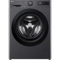 LG TurboWash 360 with AI F4C510GBTN1 10 kg 1400 Spin Washing Machine - Slate Grey, Silver/Grey
