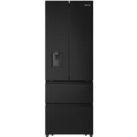 HISENSE PureFlat Slim RF632N4WFE Fridge Freezer - Black Stainless Steel, Stainless Steel