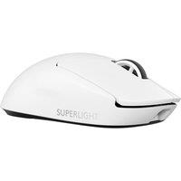 LOGITECH PRO X Superlight 2 Wireless Optical Gaming Mouse - White, White