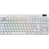 LOGITECH G Pro X TKL LIGHTSPEED Wireless Gaming Keyboard - White, White
