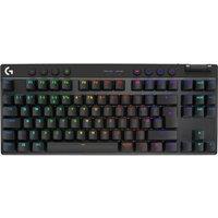 LOGITECH G Pro X TKL LIGHTSPEED Wireless Gaming Keyboard - Black, Black