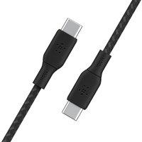 BELKIN Braided USB Type-C Cable - 2 m, Black, Black