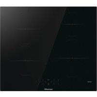 HISENSE HI6401BSC 60cm Electric Induction Hob - Black, Black