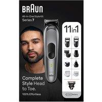BRAUN 11-in-1 MGK7440 Wet & Dry All-in-one Trimmer Kit - Grey, Silver/Grey,Black