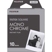 INSTAX Square Monochrome Camera Film - 10 Shot Pack, White,Black