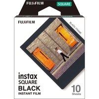 INSTAX Square Black Frame Film - 10 Shot Pack, Black