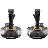 THRUSTMASTER T-16000M FCS Space Sim Duo Joystick - Black & Orange