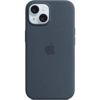 APPLE iPhone 15 Silicone Case with MagSafe - Storm Blue, Blue
