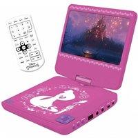 LEXIBOOK Disney Princess Portable DVD Player - Pink & White, Pink,White