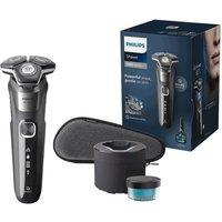 PHILIPS Series 5000 S5887/50 Wet & Dry Rotary Shaver - Carbon Grey, Silver/Grey,Black