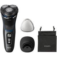 PHILIPS Series 3000 S3344/13 Wet & Dry Rotary Shaver - Dark Moon, Silver/Grey