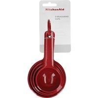KITCHENAID KQG058OHERE 4-piece Measuring Cup Set - Red, Red