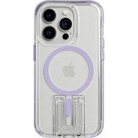 TECH21 Evo Crystal Kick iPhone 14 Pro Case with MagSafe - Clear & Lilac, Clear,Purple