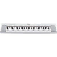 Yamaha Piaggero NP-15 Portable Keyboard - White, White