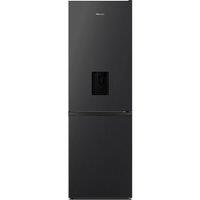 HISENSE RB390N4WBE 60/40 Fridge Freezer - Black, Black